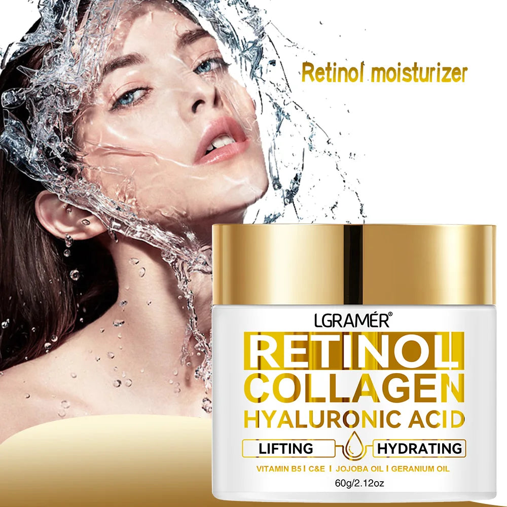 Retinol Anti Aging Face Cream Moisturizing Wrinkle Remover Collagen