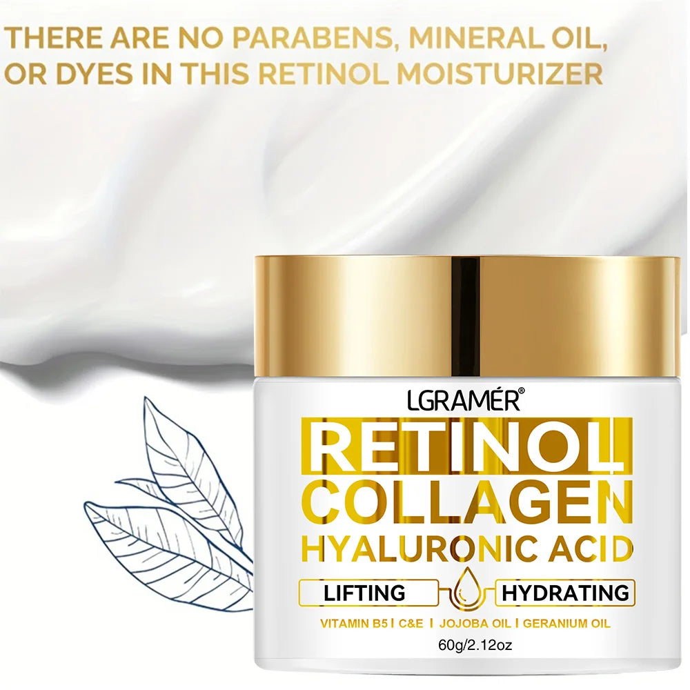 Retinol Anti Aging Face Cream Moisturizing Wrinkle Remover Collagen