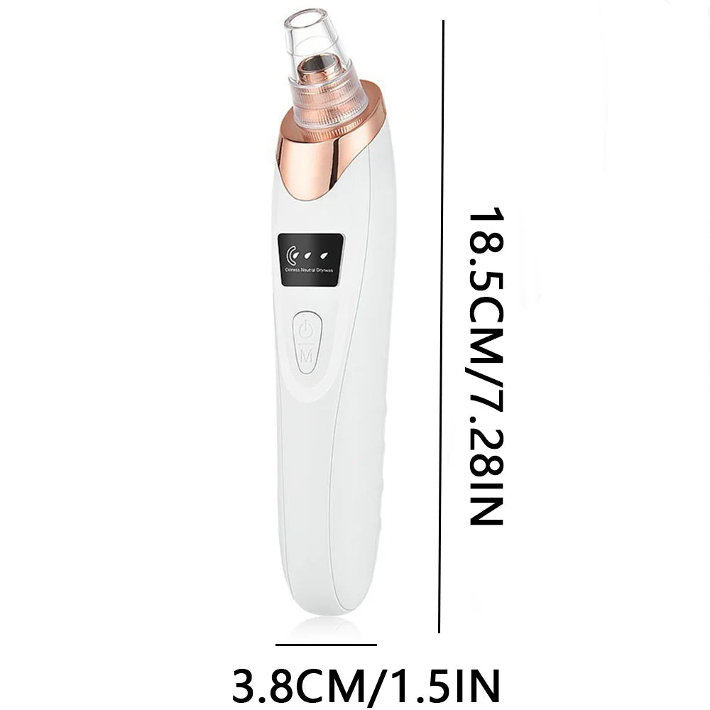 Electric Blackhead Remover Vacuum Cleaner Black Spots Removal Facial