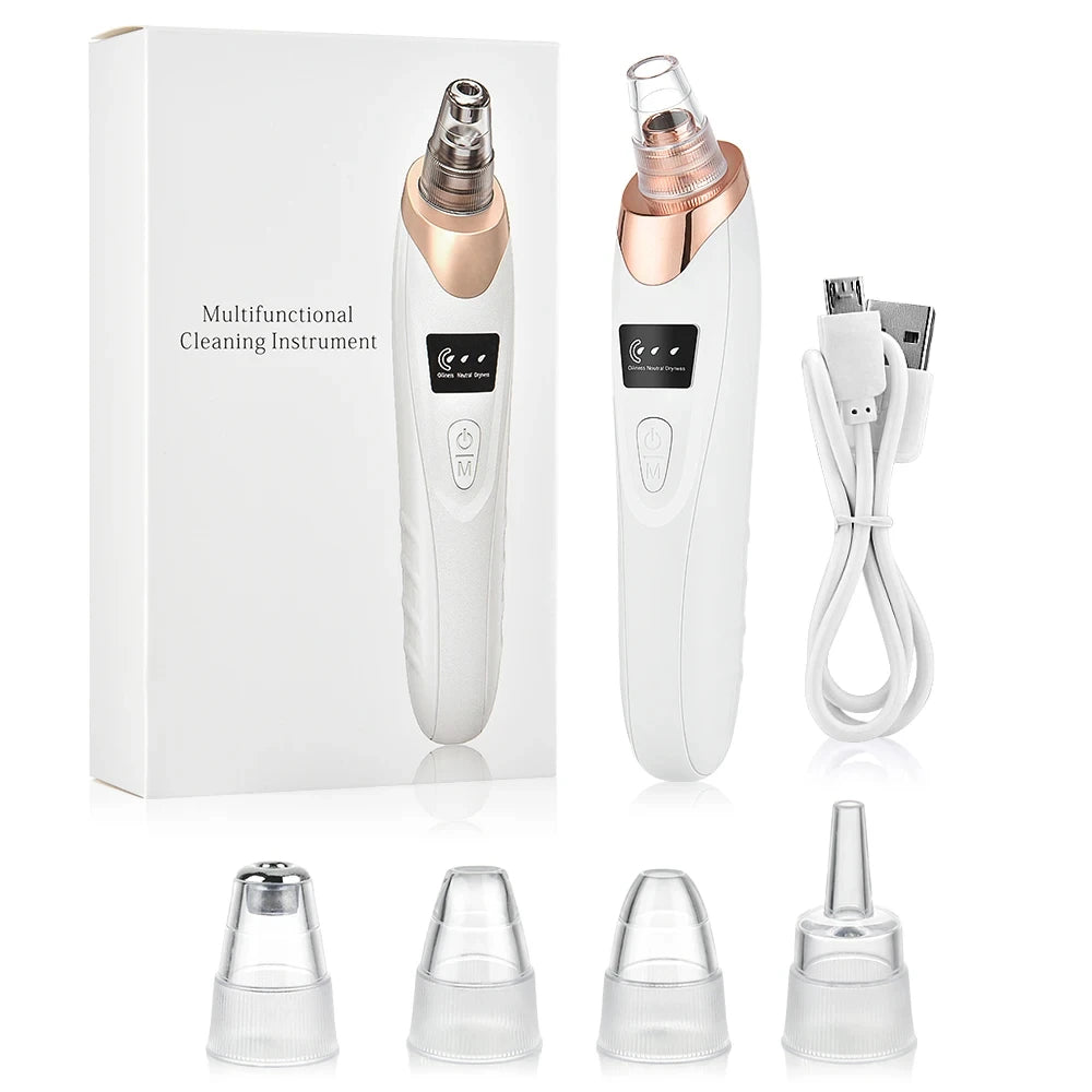 Electric Blackhead Remover Vacuum Cleaner Black Spots Removal Facial